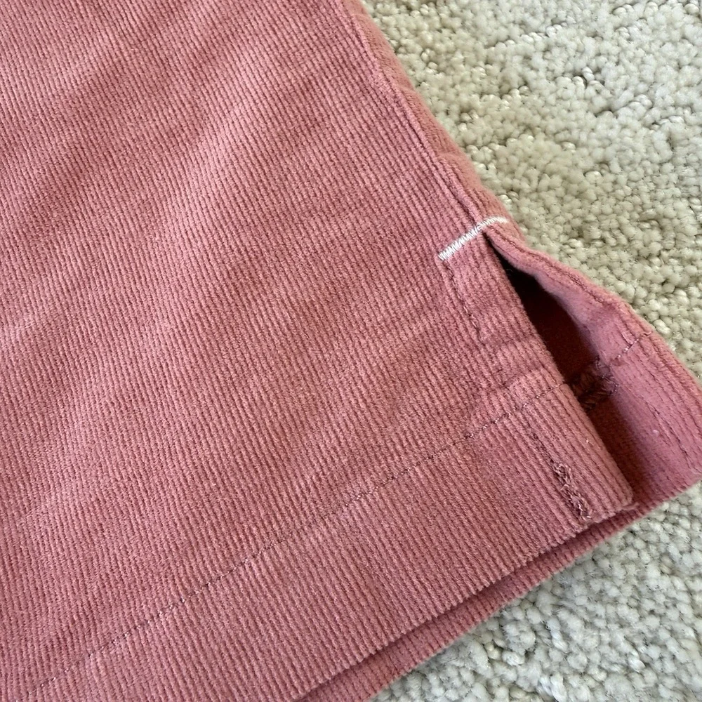 Goodlife Corduroy Shorts Pink Elastic Waist Drawstring Size M‎ 6